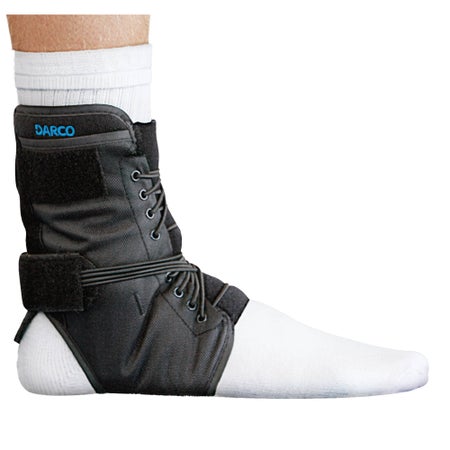 Ankle Support Darco® Web Medium Bungee / Hook and Loop Strap Closure Foot