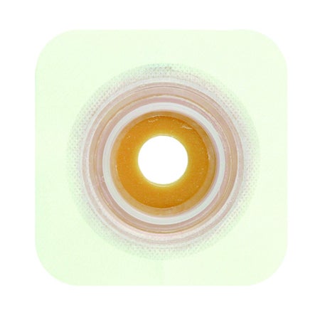 Ostomy Barrier SUR-FIT Natura® Trim to Fit Stomahesive® Adhesive 57 mm Flange Acrylic Collar 33 to 45 mm Opening