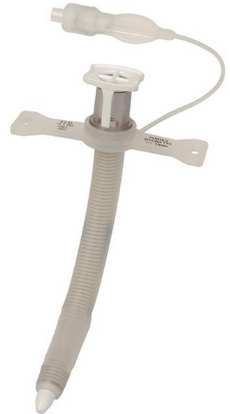 Cuffed Tracheostomy Tube Bivona® TTS™ Hyperflex™ Extra Length Size 8.0 Adult