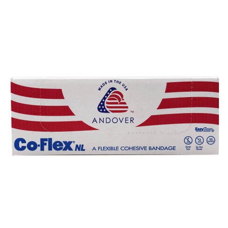 Cohesive Bandage Co-Flex®·Med 1 Inch X 5 Yard Self-Adherent Closure Tan NonSterile 16 lbs. Tensile Strength