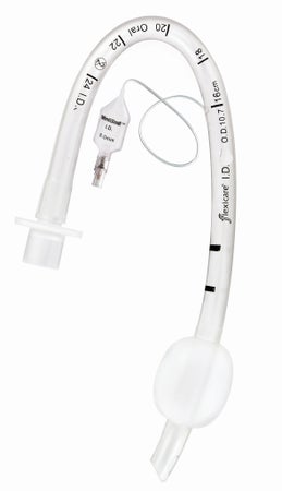 Cuffed Endotracheal Tube Flexicare® VentiSeal Curved 6.0 mm ID Adult Murphy Eye