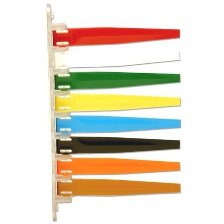 Exam Room Signal Flag Wall Mount 8 Flag 4-1/4 X 9-1/4 X 13 Inch