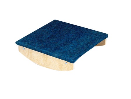 Rocker Board Fabrication 18 X 18 X 5 Inch Blue / Natural