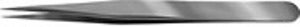 Jeweler Forceps Bausch+Lomb 4-3/4 Inch Length OR / Surgical Grade Stainless Steel NonSterile NonLocking Thumb Handle Straight Extra Fine, Pointed Tips
