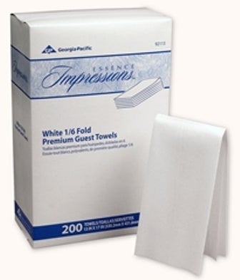 Guest Towel Dixie Ultra® 1/6 Fold 13 X 17 Inch