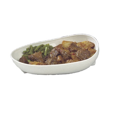 Non-Skid Scoop Dish FabLife Plastic Sandstone Reusable