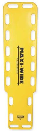BAK-PAK™ Maxi-Wide™ Backboard 1,000 lbs. Weight Capacity Blue MDPE Plastic