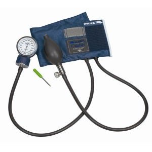 Aneroid Sphygmomanometer Unit MABIS®Caliber™ Large Adult Cuff Nylon Cuff 33 - 51 cm Pocket Aneroid