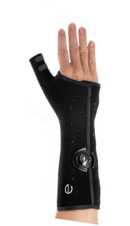 Thumb Splint Exos® Small Boa® Lacing System Right Hand Black