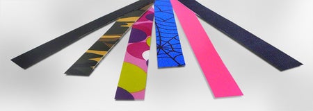 Edge Tape Exos™ Lycra, 3/4 X 12 Inch, Black