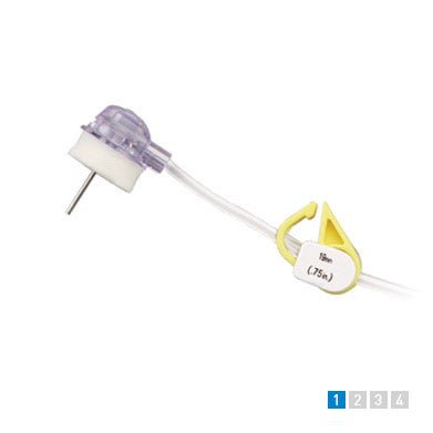 Portal Access Cannula Gripper Micro® Blunt 20 Gauge 3/4 Inch Y-Site Port
