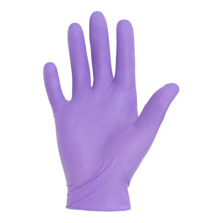 Exam Glove Purple Nitrile® Dental Small NonSterile Nitrile Standard Cuff Length Textured Fingertips Purple Not Rated