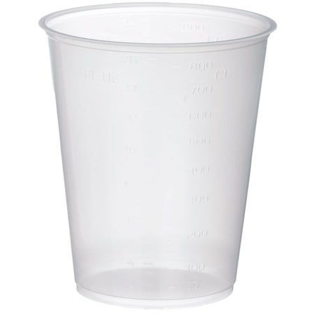 Pitcher Liner Medegen Translucent, Polystyrene, Graduated, 28 oz.