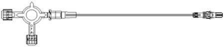 IV Extension Set ICU Small Bore 60 Inch Tubing