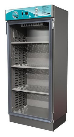 Blanket and Fluid Warmer Floorstanding 1 Door 3 Adjustable Shelves