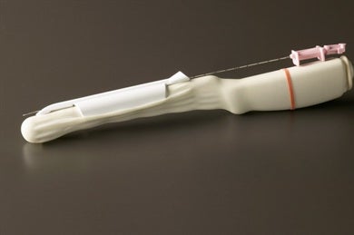 Endocavity Needle Guide 16 to 18 Gauge, 1 Degree Angle, 13.9 cm Length For Esaote EC1123, SE3123 & SE3133 and Siemens EC1123 Ultrasound Transducers