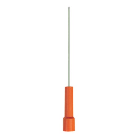 EMG Needle Electrode with Leadwire Teca® Elite 28 Gauge X 1-1/2 Inch Length X 24 Inch Lead Length Coated Stainless Steel Sterile Monopolar Needle Tip Disposable