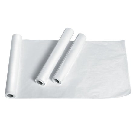 Table Paper Medline 20 Inch Width 125 Foot Length White Crepe