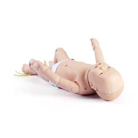 Training Mannequin Nursing Baby SimPad Capable Full-Size / Light Skin Tone Gender Neutral Infant, 6-Month Old