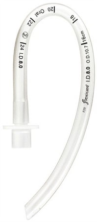 Uncuffed Endotracheal Tube Flexicare® VentiSeal Curved 5.0 mm ID Pediatric Murphy Eye