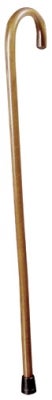 Round Handle Cane Lumex® Wood 36 Inch Height Walnut