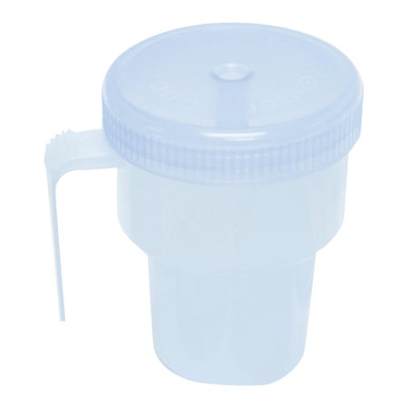 7 oz. Plastic Spillproof Drinking Cup Translucent Reusable