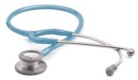 Clinician Stethoscope Adscope® 603 Ceil Blue 1-Tube 22 Inch Tube Double Sided Chestpiece