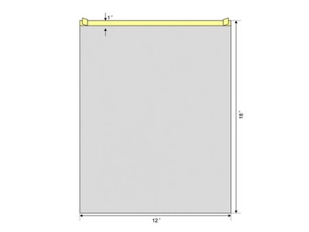 General Purpose Drape ClearView 12 W X 18 L Inch Sterile