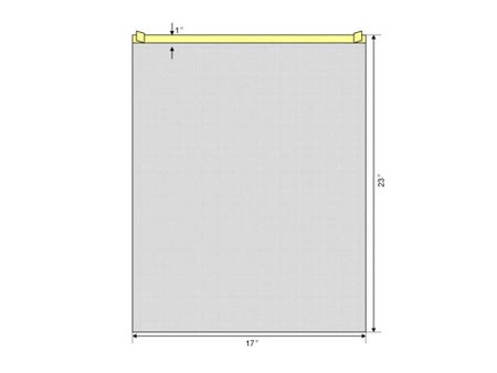 Surgical Drape ClearView Surgical Drape 17 W X 23 L Inch Sterile