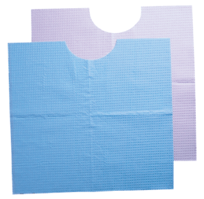 Dental Bib Tidi® Ultimate 18 X 22 Inch Blue Sterile