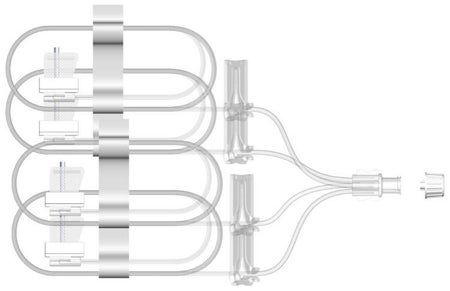 Subcutaneous Infusion Set SAF-Q™ 27 Gauge X 4 9 mm 36 Inch Tubing Without Port