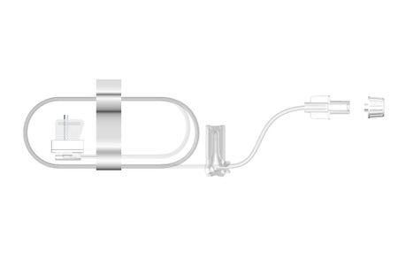 Subcutaneous Infusion Set Sub-Q 24 Gauge 9 mm 36 Inch Tubing Without Port