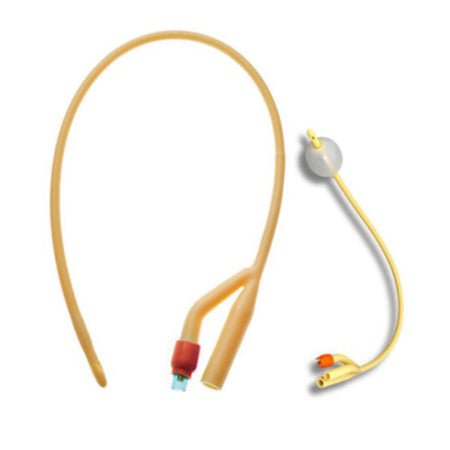 Foley Catheter AMSure® 2-Way Standard Tip 30 cc Balloon 16 Fr. Silicone Coated Latex