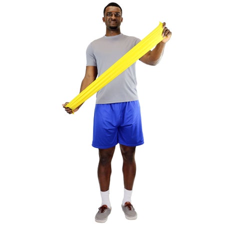 Exercise Resistance Band CanDo® Yellow 5 Inch X 6 Yard X-Light Resistance
