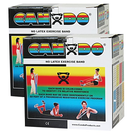 Exercise Resistance Band CanDo® Black 5 Inch X 50 Yard X-Heavy Resistance