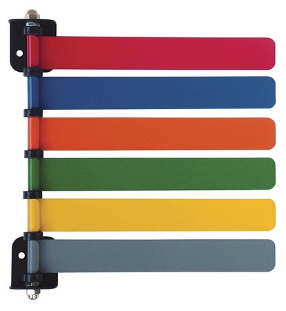 Exam Room Signal Flag Wall Mount 6 Flag 4 Inch