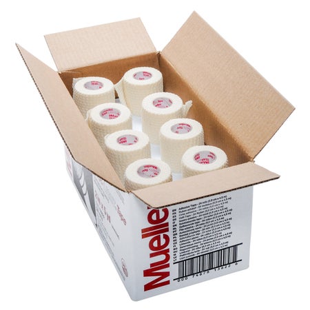 Athletic Tape Mueller® Tear-Light® White 3 Inch X 5 Yard Elastic Adhesive NonSterile