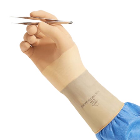 Surgical Glove Protexis™ Latex Micro Size 8.5 50 Pairs per Box Sterile Latex Standard Cuff Length Smooth Light Brown Not Chemo Approved