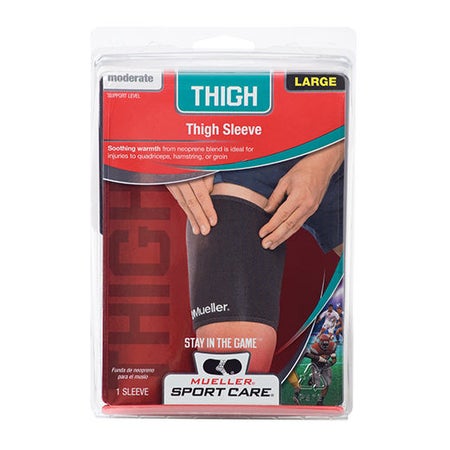 Thigh Sleeve Mueller® Small Pull-on 21 to 23 Inch Circumference Left or Right Leg
