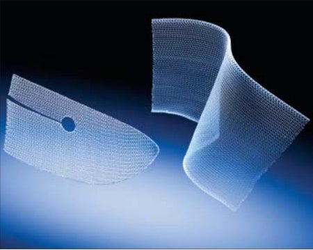 Inguinal Hernia Repair Mesh Bard® Nonabsorbable Polypropylene Monofilament 6 X 6 Inch Square White Sterile