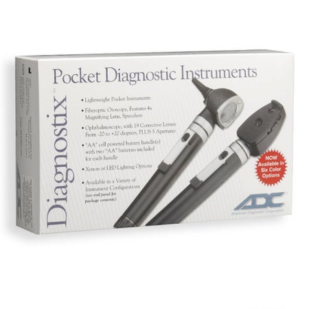 Otoscope/Ophthalmoscope Set Diagnostix™ PocketScope 2.5 V Xenon Lamp