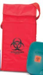 Insulated Specimen Transport Bag 5-3/4 X 6-3/4 X 10 Inch