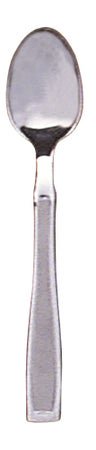 Teaspoon Weighted / Straight Silver / White Stainless Steel