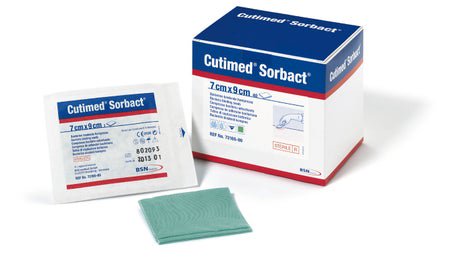 Hydrogel Wound Dressing Cutimed® Sorbact® Sheet 3 X 3 Inch Sterile