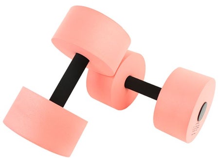 Aquatic Dumbbell Pair Round Heads CanDo® Hand Bar 2 lbs.