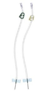 Arteriovenous Fistula Needle Buttonhole® AVF 15 Gauge 1 Inch 12 Inch Tubing Without Port