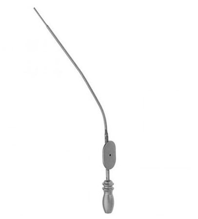 Suction Tube Handle V. Mueller Rigid Type Open Tip Frazier Style Vented 7 Fr. NonSterile
