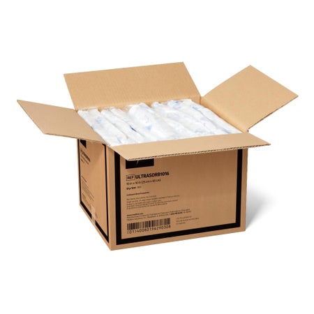 Disposable Underpad Ultrasorbs AP® Low Air Loss 10 X 16 Inch Polymer Heavy Absorbency