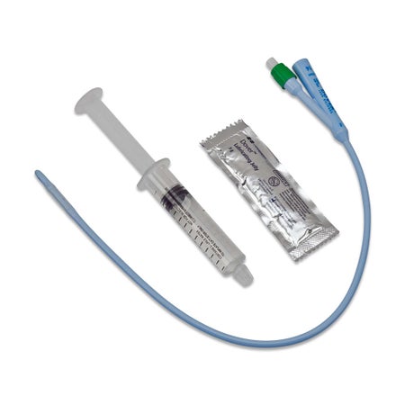 Foley Catheter Dover™ 2-Way Council Tip 5 cc Balloon 22 Fr. Silicone