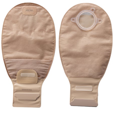 Ostomy Pouch Natura® Two-Piece System 12 Inch Length 1-1/2 Inch Stoma Drainable